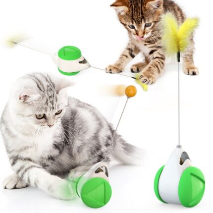 Smart Cat Catnip Toy with Wheels-DD25091